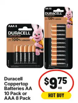 IGA Duracell Coppertop Batteries AA offer