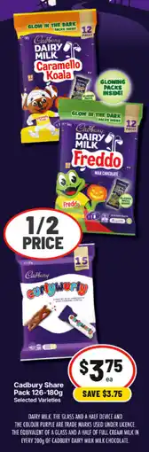 IGA Cadbury Share Pack offer