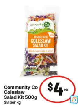 IGA Community Co Coleslaw Salad Kit offer