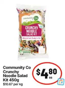 IGA Community Co Crunchy Noodle Salad Kit offer