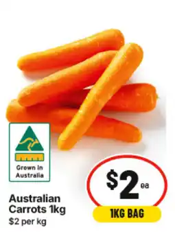IGA Australian Carrots offer