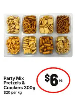 IGA Party Mix Pretzels & Crackers offer