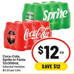 IGA Coca-Cola, Sprite or Fanta offer