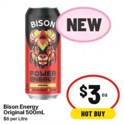 IGA Bison Energy Original offer