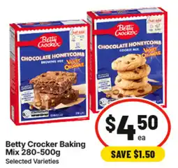 IGA Betty Crocker Baking Mix offer