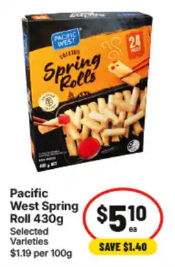 IGA Pacific West Spring Roll offer
