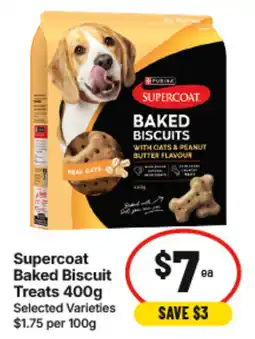 IGA Supercoat Baked Biscuit Treats offer