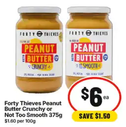 IGA Forty Thieves Peanut Butter offer