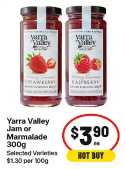 IGA Yarra Valley Jam or Marmalade offer