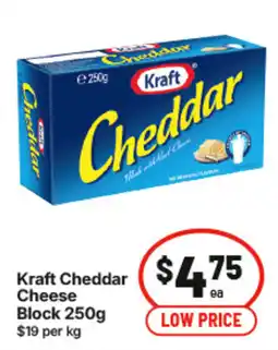 IGA Kraft Cheddar Cheese offer