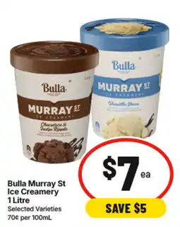 IGA Bulla Murray St Ice Creamery offer
