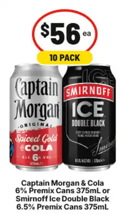 IGA Captain Morgan & Cola offer