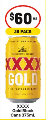 IGA XXXX Gold Block offer