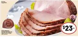IGA Primo Reserve Double Smoked Leg Ham Portion offer