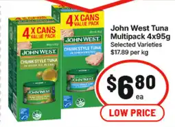 IGA John West Tuna offer