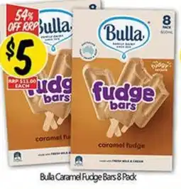 NQR Bulla Caramel Fudge Bars offer