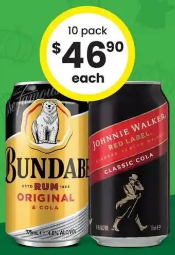 Bundaberg Original & Cola