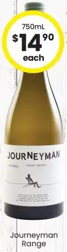 The Bottle O Journeyman Pinot Grigio offer