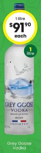 The Bottle O Grey Goose Vodka offer