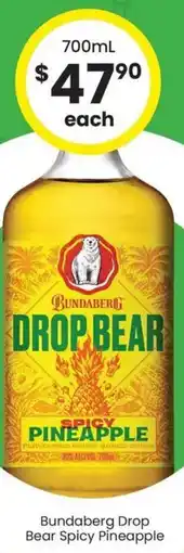 The Bottle O Bundaberg Drop Bear Spicy Pineapple offer