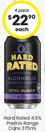 The Bottle O Hard Rated Alcoholic Orange Passionfruit offer