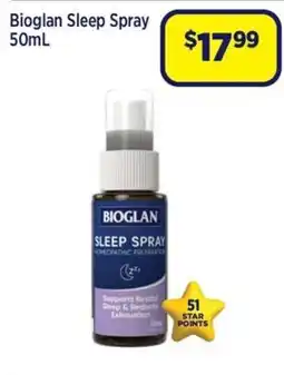 Star Discount Chemist Bioglan Sleep Spray offer