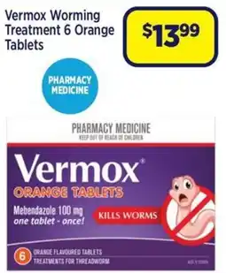 Star Discount Chemist Vermox Orange Tablets offer