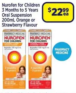 Star Discount Chemist Nurofen for Children Oral Suspension offer
