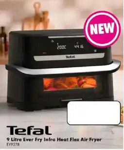 The Good Guys Tefal 9 Litre Ever Fry Infra Heat Flex Air Fryer offer