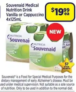 Star Discount Chemist Souvenaid Medical Nutrition Drink offer