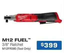 Burson Auto Parts M12 FUEL 3/8" Ratchet offer