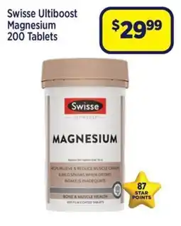 Star Discount Chemist Swisse Ultiboost Magnesium offer