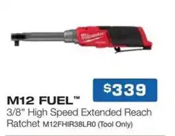 Burson Auto Parts M12 FUEL 3/8" High Speed Extended Reach Ratchet offer
