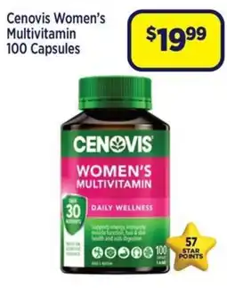 Star Discount Chemist Cenovis Women's Multivitamin offer