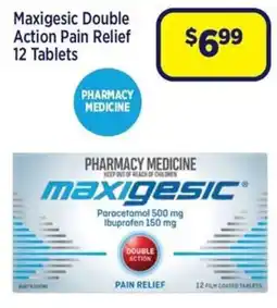 Star Discount Chemist Maxigesic Double Action Pain Relief offer