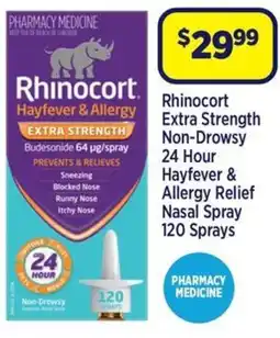 Star Discount Chemist Rhinocort Hayfever & Allergy Extra Strength offer