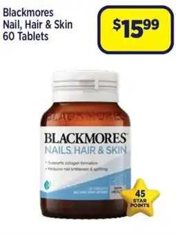 Star Discount Chemist Blackmores Nail, Hair & Skin offer