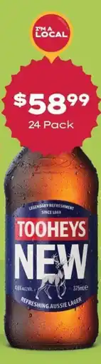 Thirsty Camel Tooheys New offer