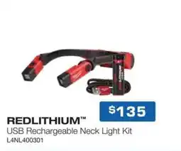 Burson Auto Parts Redlithium USB Rechargeable Neck Light Kit offer