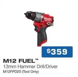 Burson Auto Parts M12 FUEL 13mm Hammer Drill/Driver offer