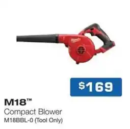 Burson Auto Parts M18 Compact Blower offer