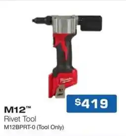 Burson Auto Parts M12 Rivet Tool offer