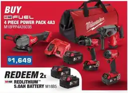 Burson Auto Parts M18 FUEL 4 PIECE POWER PACK offer