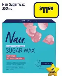 Star Discount Chemist Nair Sugar Wax offer