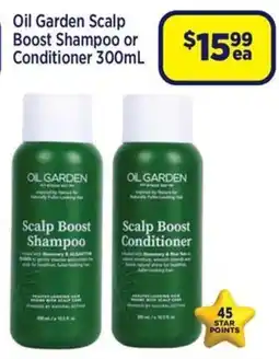Star Discount Chemist Oil Garden Scalp Boost Shampoo or Conditioner offer