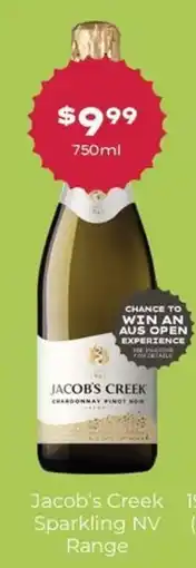 Thirsty Camel Jacob's Creek Sparkling NV Range offer