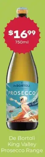 Thirsty Camel De Bortoli Prosecco offer