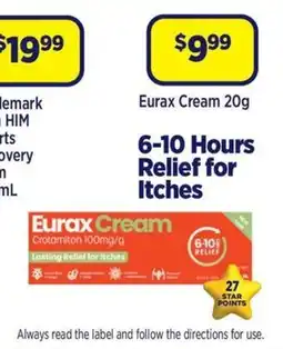 Star Discount Chemist Eurax Cream offer
