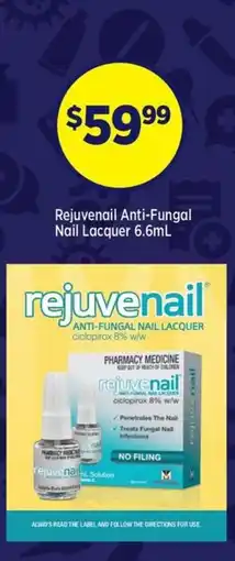 Star Discount Chemist Rejuvenail Anti-Fungal Nail Lacquer offer