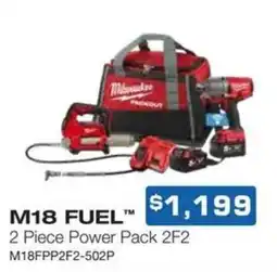 Burson Auto Parts Milwaukee M18 FUEL 2 Piece Power Pack 2F2 offer